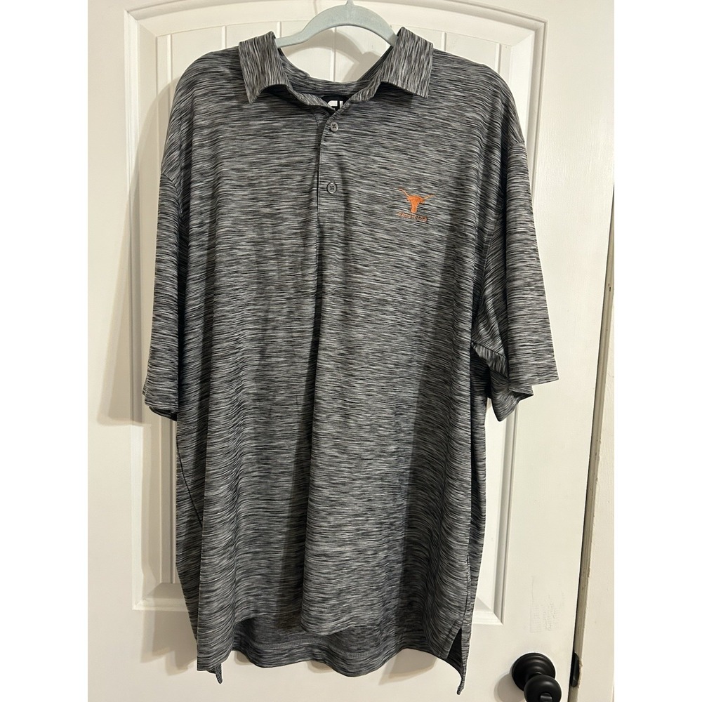 FootJoy FJ Golf Polo Shirt Travel Texas Longhorns UT Golf Club XXL